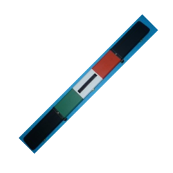 Snooker Lederkoffer 3/4 Flagge Irland